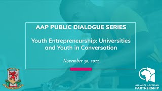 Youth Entrepreneurship  - Universities and Youth in Conversation