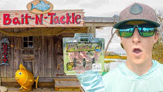 I Found UNIQUE Fishing Lures In A LOCAL Tackle Shop (Crazy Finds)