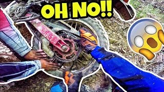 MOTO ROTTA NEL BOSCO! - Enduro #13