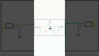 Diagrama com diodo para evitar que os 4 piscas led fiquem piscando ao mesmo tempo.