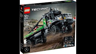 Lego Technic Zetros Trial Truck, set 42129 review featuring innovative diff locking