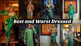 BEST AND WORST DRESSED CELEBRITIES AT RITA DOMINICS TRADITIONAL WEDDING!!