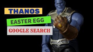 Avengers End Game Thanos Easter Egg in Google Search