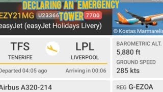 easyJet Emergency Liverpool!