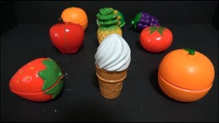 과일 야채 요리 장난감 자르기 Toy Velcro Cutting Fruit & vegetables