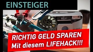 📷  Analoge Fotografie: "Geheimer" manueller Modus ??? Spare Geld mit diesem "Lifehack" !!