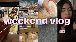 WEEKEND VLOG | hauls, shopping, grwm, cleaning & more