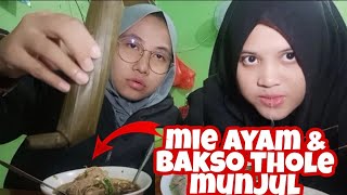 makan mie ayam & bakso thole munjul