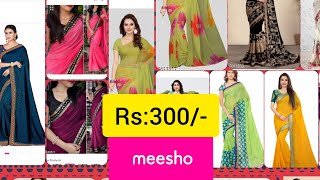 Meesho sarees haul daily wear best quality #meesho#youtube