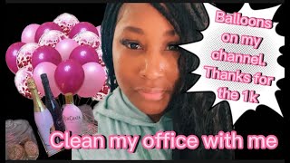 Come on and let's clean my office. I call her Carterland. Thank u for 1k subscribers!