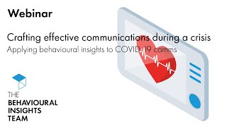 BIT Webinar: Crafting effective communications during the COVID-19 crisis.