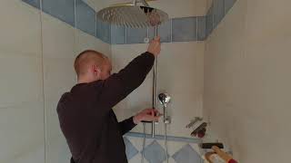 Poser  Colonne de Douche #bricolage #tutorial