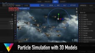 Particle Simulation with 3D Models