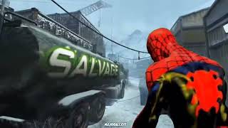 Sad Spiderman Walking In Old Call Of Duty Maps!