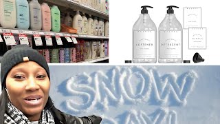 First Snow Day in Texas| Sam’s Club & Target Hygiene Shopping