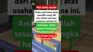 Allah selalu mengupayakan usaha hambanya #quotes