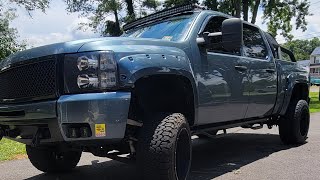 Silverado ladder bar installation!!