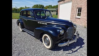 1940 Buick Special Straight 8 start after long time