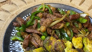 Steak and Brussels sprouts #weightloss #healthyfood