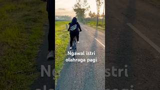 Gowes pagi menyusuri jalan pedesaan # gowespagi #jalandesa #gowes #pedesaan