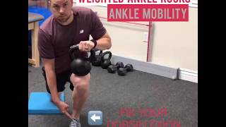 Weighted Ankle Rocking | The Runner's Fix | Salt Lake City Utah Sport Chiropractic & Running Rehab