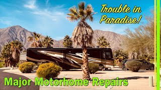 Class A Motorhome Wet Bay Gray Tank Leak | Troubleshooting | NIRVC-Atlanta to The Rescue | EP282