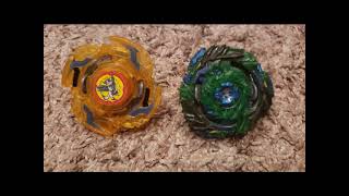 Beyblade Burst Battle: Force Wolborg Vs. Drain Fafnir F3