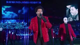 The Weeknd “Blinding Lights” Halftime Show Performance