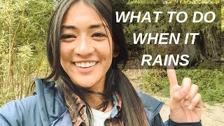 Living in a car: Rainy Day in the Life | what to do when it rains