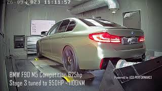 BMW F90 M5 Competition 625hp - STAGE 3 tuned to 950HP-1100NM - Powered by ASD PERFORMANCE