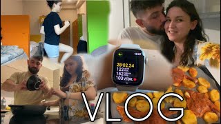 Günlük vlog | Market Alışverişi & Yemek yaptık | Rutin olmaya çalışan tüm vücut sporum | daily