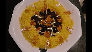 HOW TO MAKE MOROCCAN SEFFA// السفة المغربية بالكسكس ناجحة لذيذة وسهلة