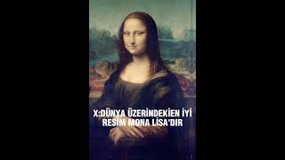 Dünya üzerindeki en iyi resim ? #monalisa #ronaldo #messi