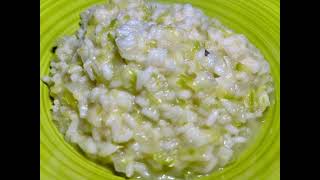 Risotto alle zucchine