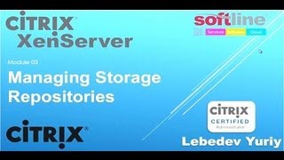 Управление репозиториями хранилища XenServer