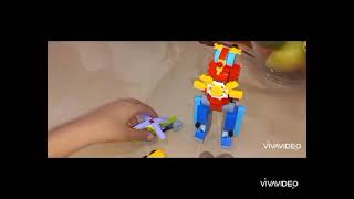 lego robot #made with lego#10696!#built #made