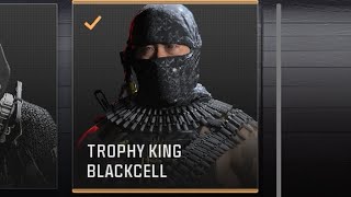 Modern Warfare 3 - "Trophy King Blackcell" Operator Skin