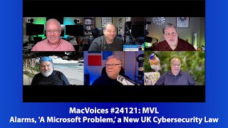 MacVoices #24121: MVL - Alarms, 'A Microsoft Problem," and a New UK Cybersecurity Law