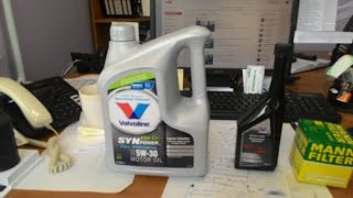 масло Valvoline  SynPower Xtreme ENV C2 5W-30  фильтр MAN ОЧИСТИТЕЛЬ ДВИГАТЕЛЯ Engine Flush