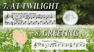 Frösö Flowers: At Twilight and Greeting (Book 1, no 7+8/8)