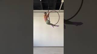 Aerial hoop spin combo | Lina Lee - Всё равно