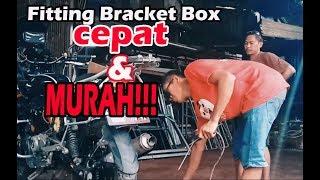 Bikin fitting bracket box pulsar220,cepat, rapih, gak sampe seharian, harga terjangkau