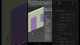 How to Door and window  in 3ds max | door and window  | Noorahnaim