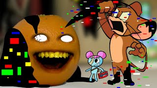 FNF Annoying Orange VS Corrupted Jerry |Tom's Basement Show |Annoying Orange x Come Learn With Pibby