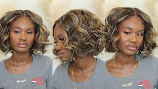 Cute Summer Bob! Outre EveryWear Synthetic Lace Front Wig - Every 25