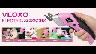 Product review:  #VLOXO Electric Scissors