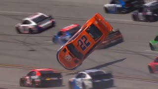 Joey Logano Gets Airborne - 2021 Geico 500