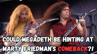 Could MEGADETH Be Hinting at MARTY FRIEDMAN’s Comeback