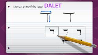 The Hebrew Letters -  Dalet