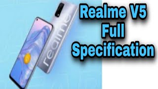 Realme V5 full Specification |